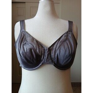 Curvation RN 16345 Gray Underwired T Shirt Bra Size 40 DDD